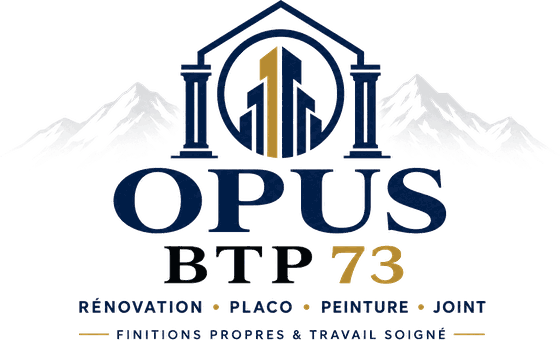 OPUS BTP 73 — rénovation, placo, peinture, joint